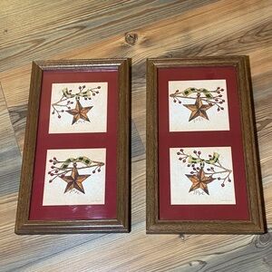 Vintage? Peace Faith Hope & Love by Linda Spivey Folkart Country Decor Wall Art